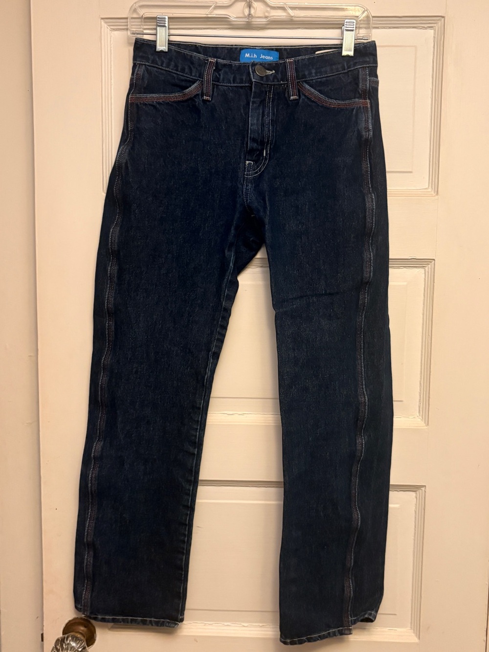 Mih Jeans Cult Jean Mid Rise Straight Sz 25 like new